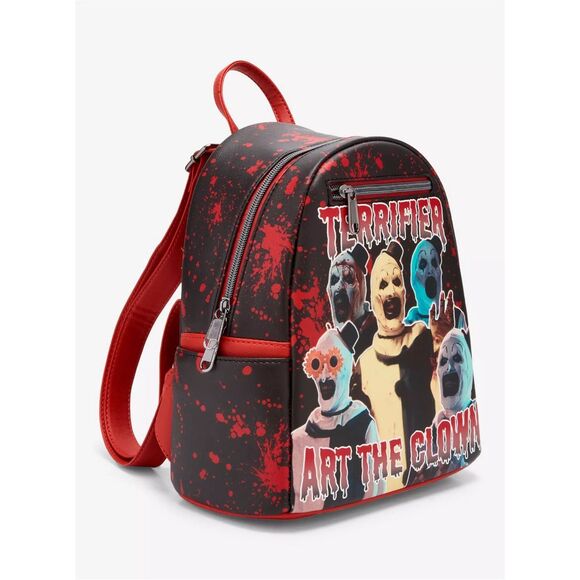 Loungefly Terrifier Art The Clown Splatter Mini Backpack main image 4